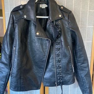 Pleather jacket